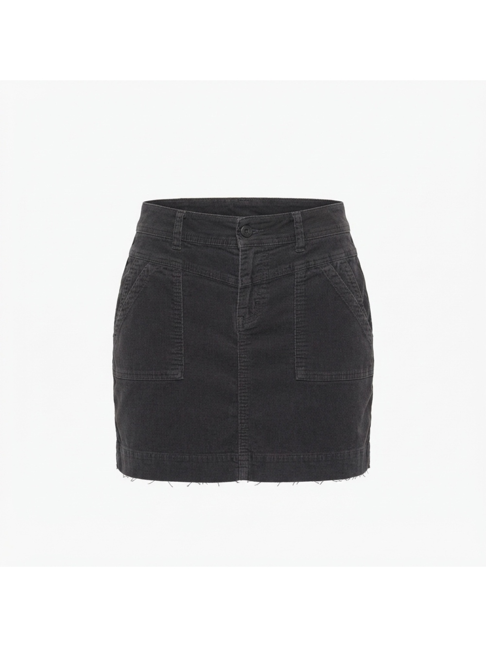 The North Face Skirt Womens Size 8 Charcoal Gray Corduroy Mini Stretch
